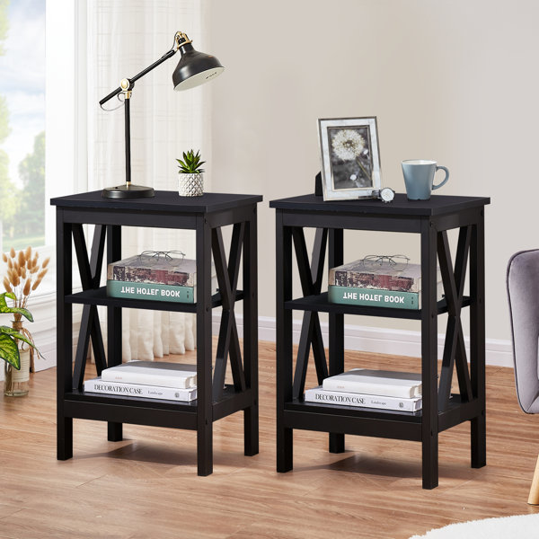 Small Side Table With Drawers Set | Wayfair